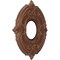 Ekena Millwork Attica PVC Medallion (Canopies up to 4 1/8"), 10"OD x 3 1/2"ID x 3/4"P, Universal Aged Metallic Rust CMP10ATDRU - alternate 5